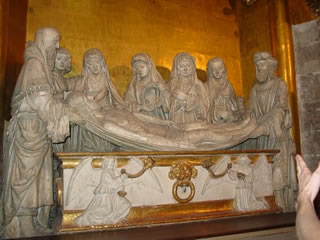 Burial of Christ, Cath&eacute;drale d'Auch (France).