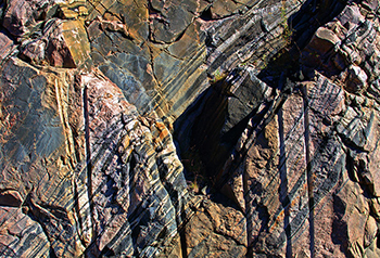 Lyle Crump, Precambrian-aged Highly Metamorphosed Granite 11 (2022).