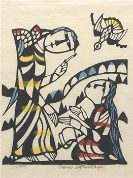 Sadao Watanabe, The Annunciation (1992).