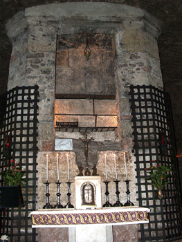The final resting place of St. Francis in Assisi.