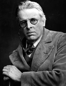 William Butler Yeats, circa 1923.